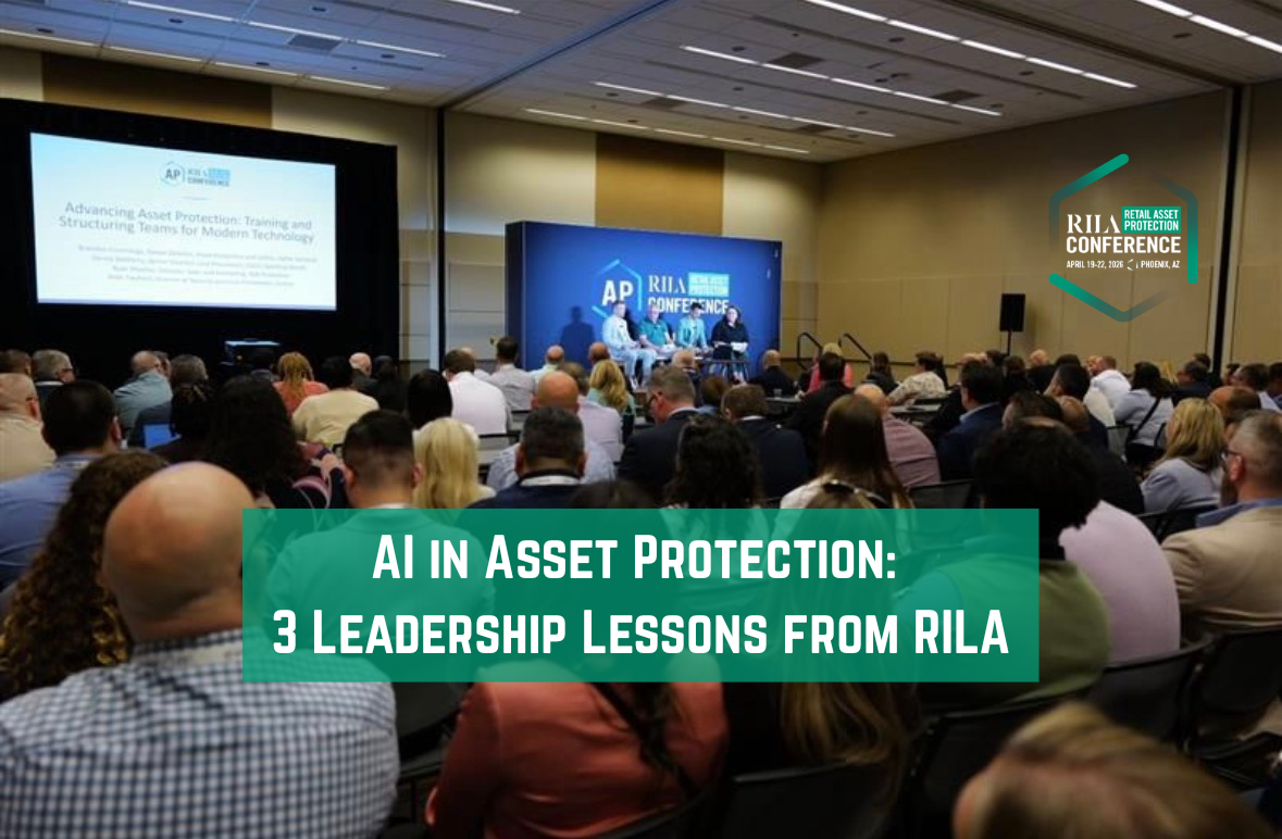 AI in Asset Protection leadership discussion focused on retail security, artificial intelligence, employee trust, and business innovation.